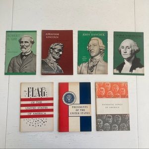 LOT OF 7 Vintage John Hancock Mutual Life Insurance Co. Mini Booklets 50s-70s